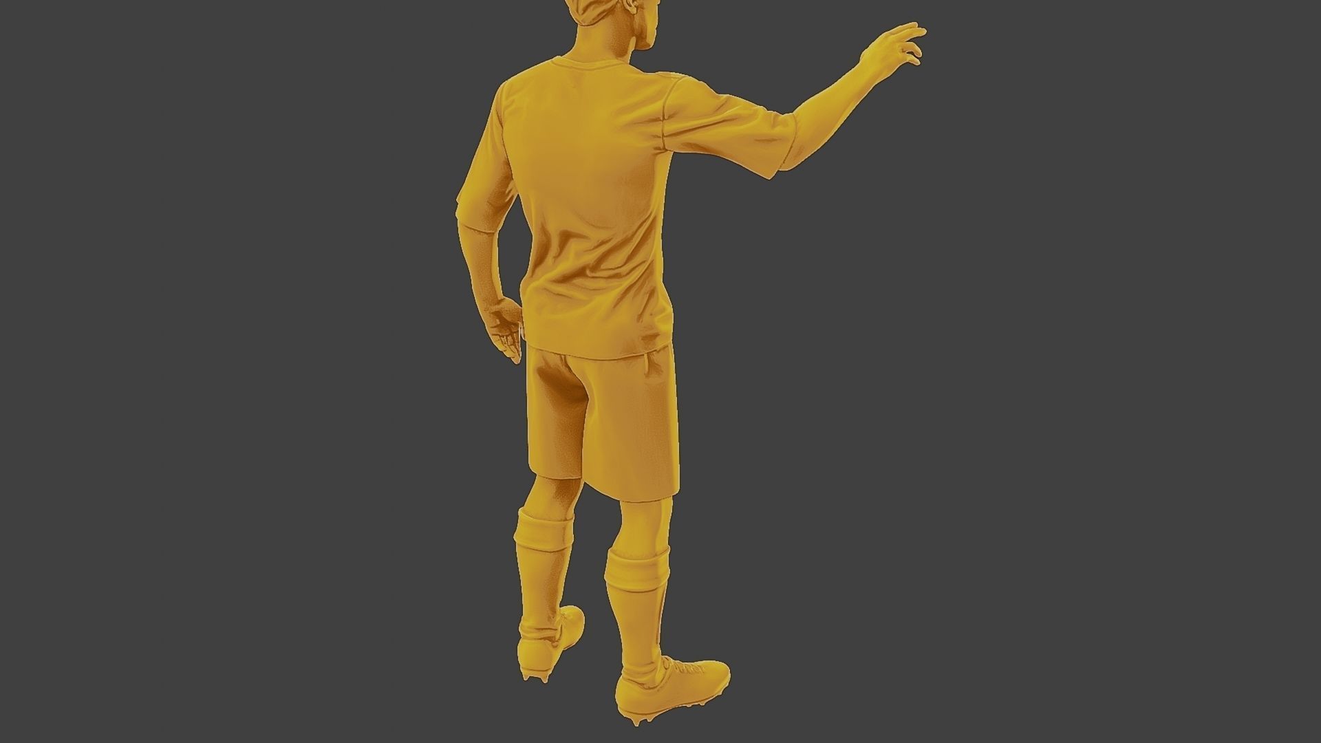 Soccer Player SP 019 3D print model_24