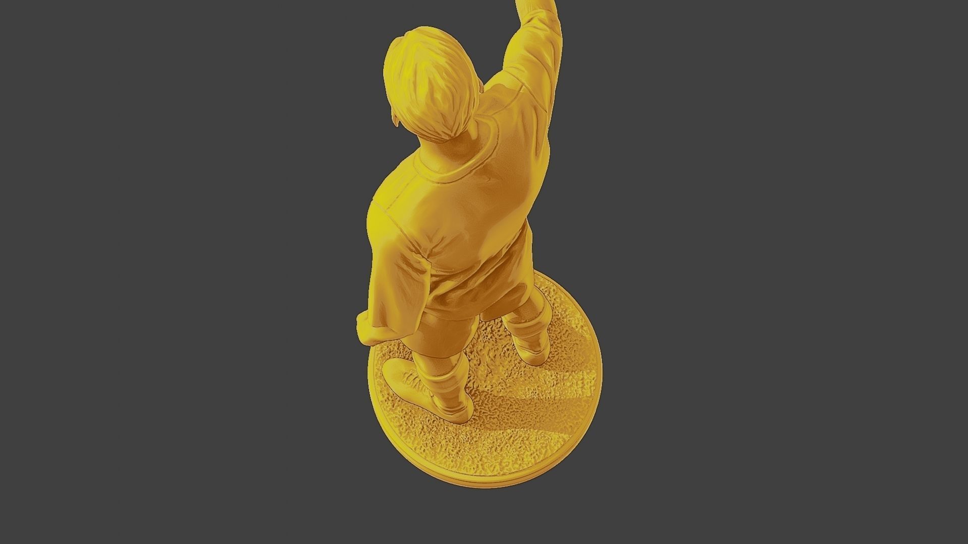 Soccer Player SP 019 3D print model_16