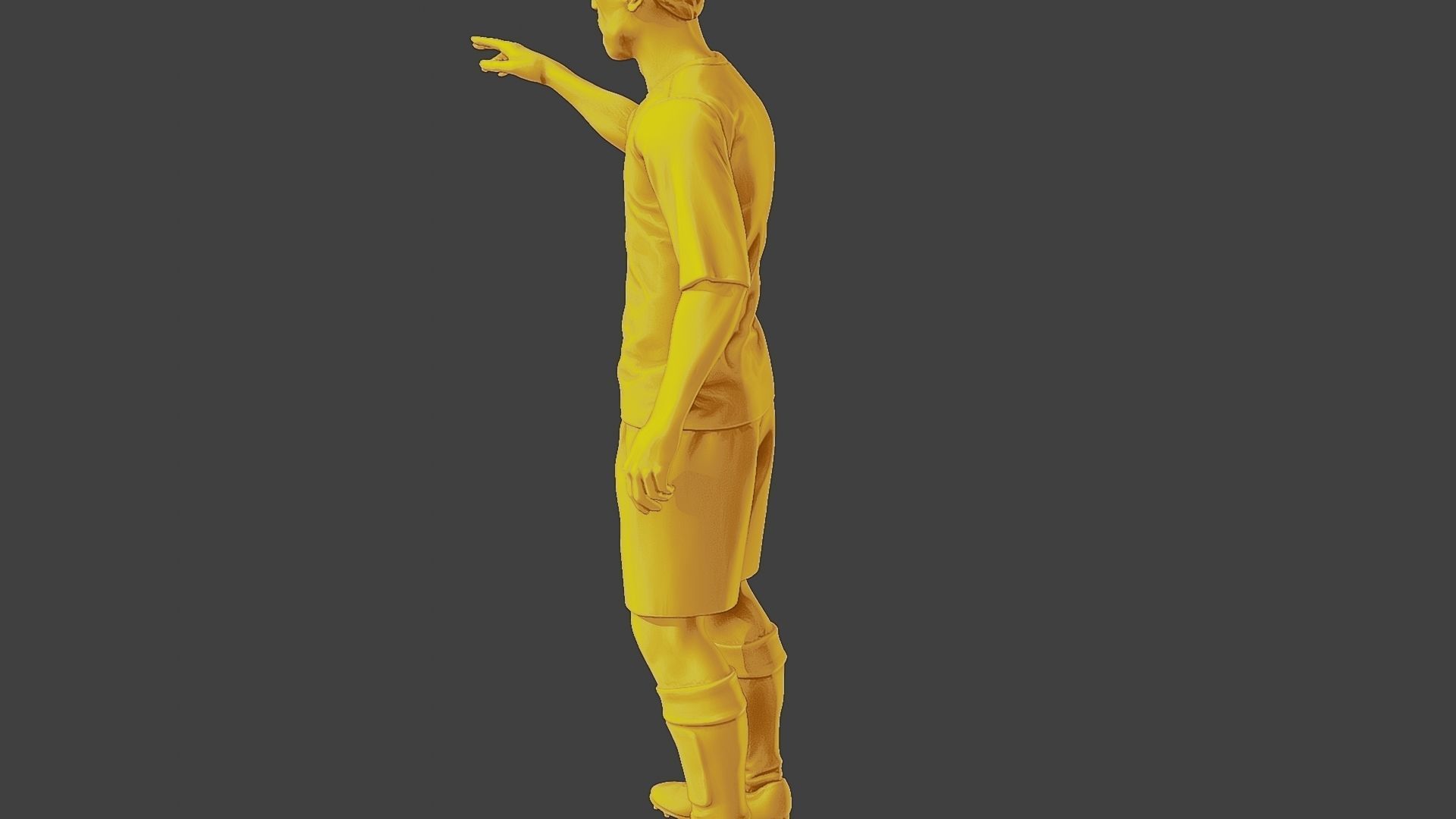 Soccer Player SP 019 3D print model_26