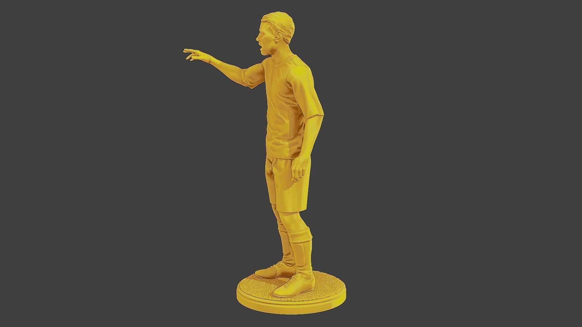 Soccer Player SP 019 3D print model_3