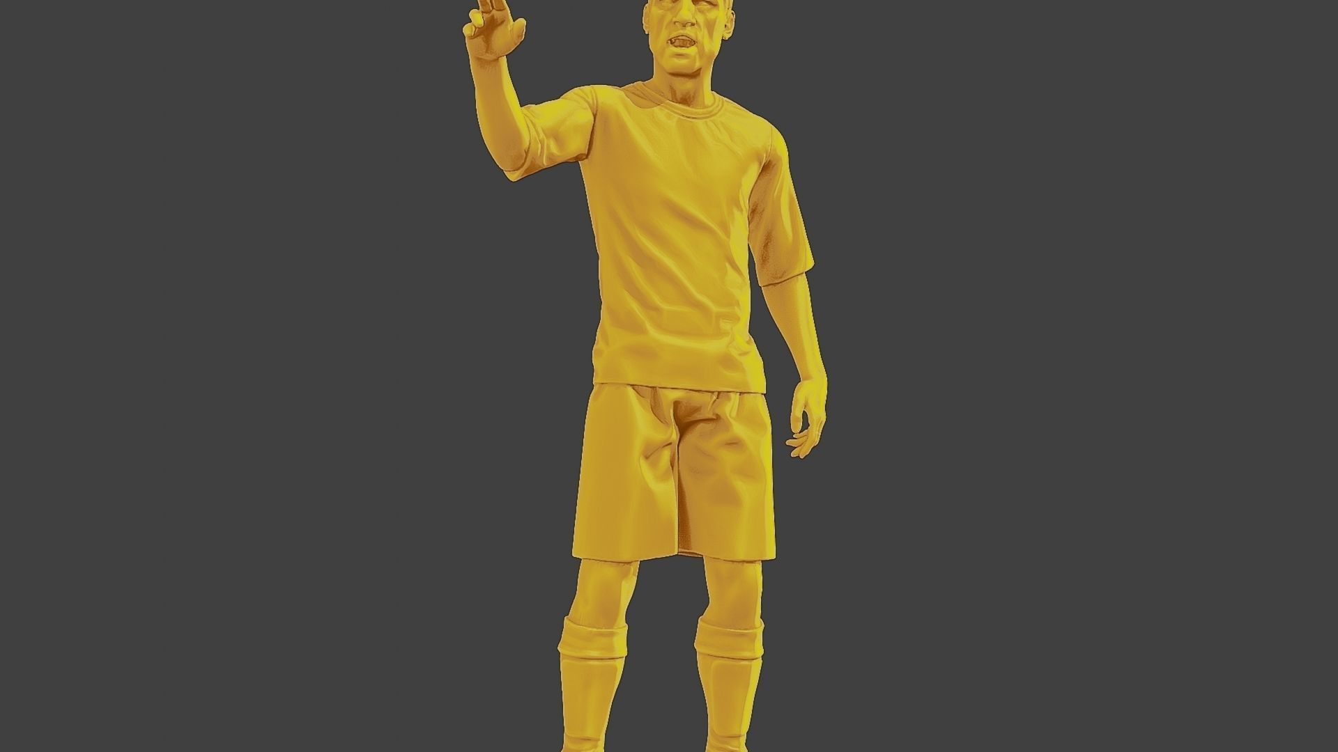 Soccer Player SP 019 3D print model_28