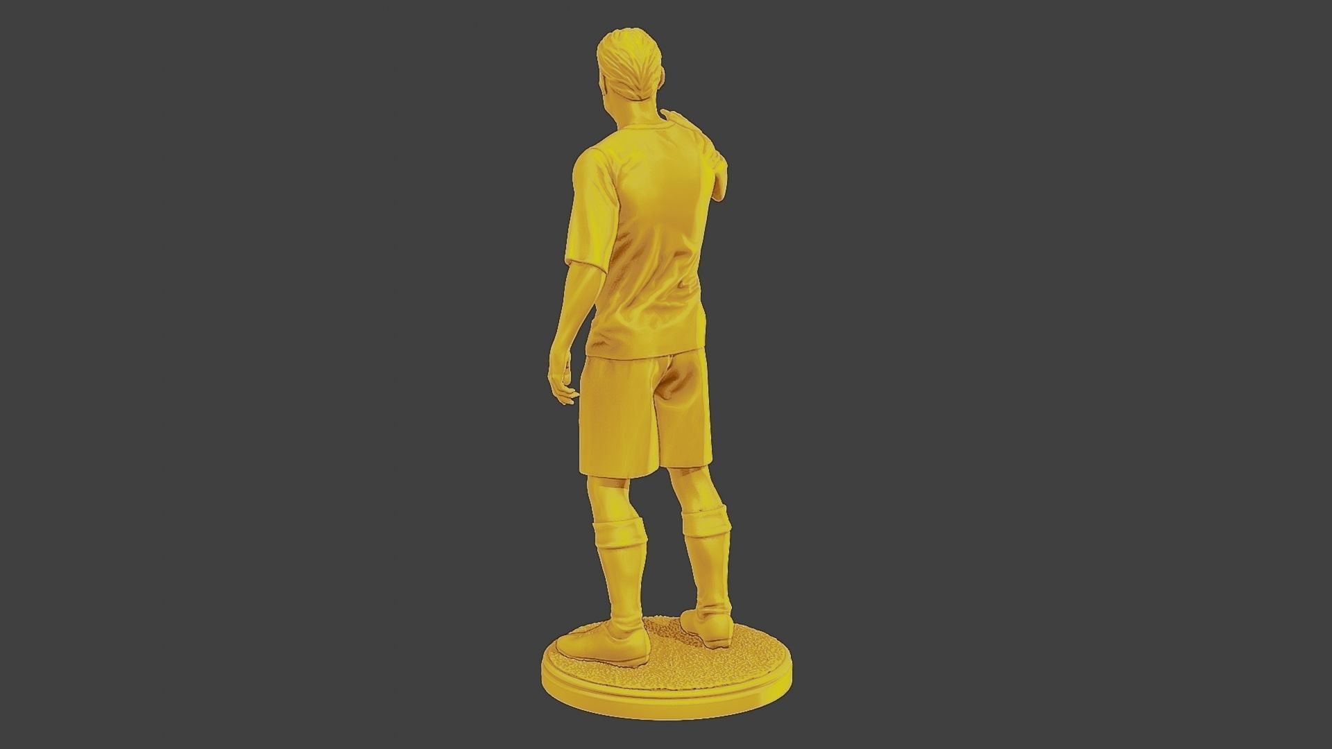 Soccer Player SP 019 3D print model_5