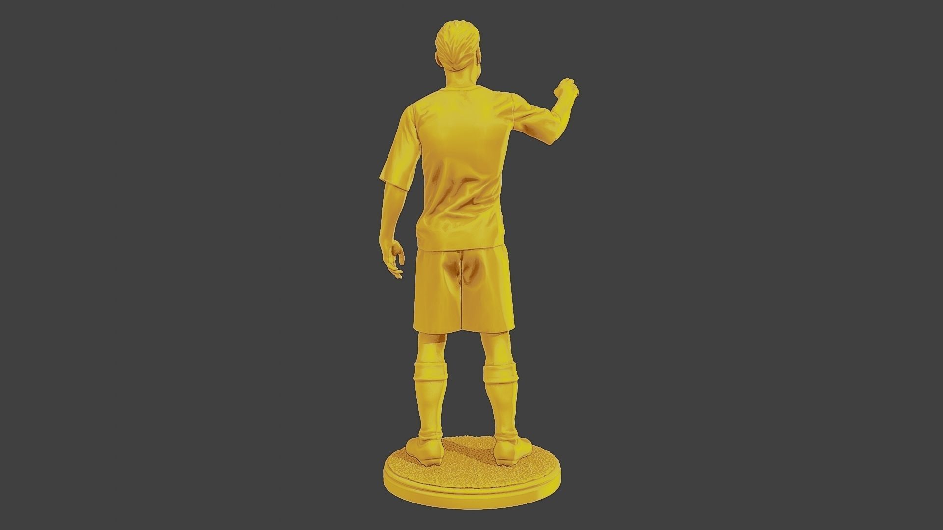 Soccer Player SP 019 3D print model_6