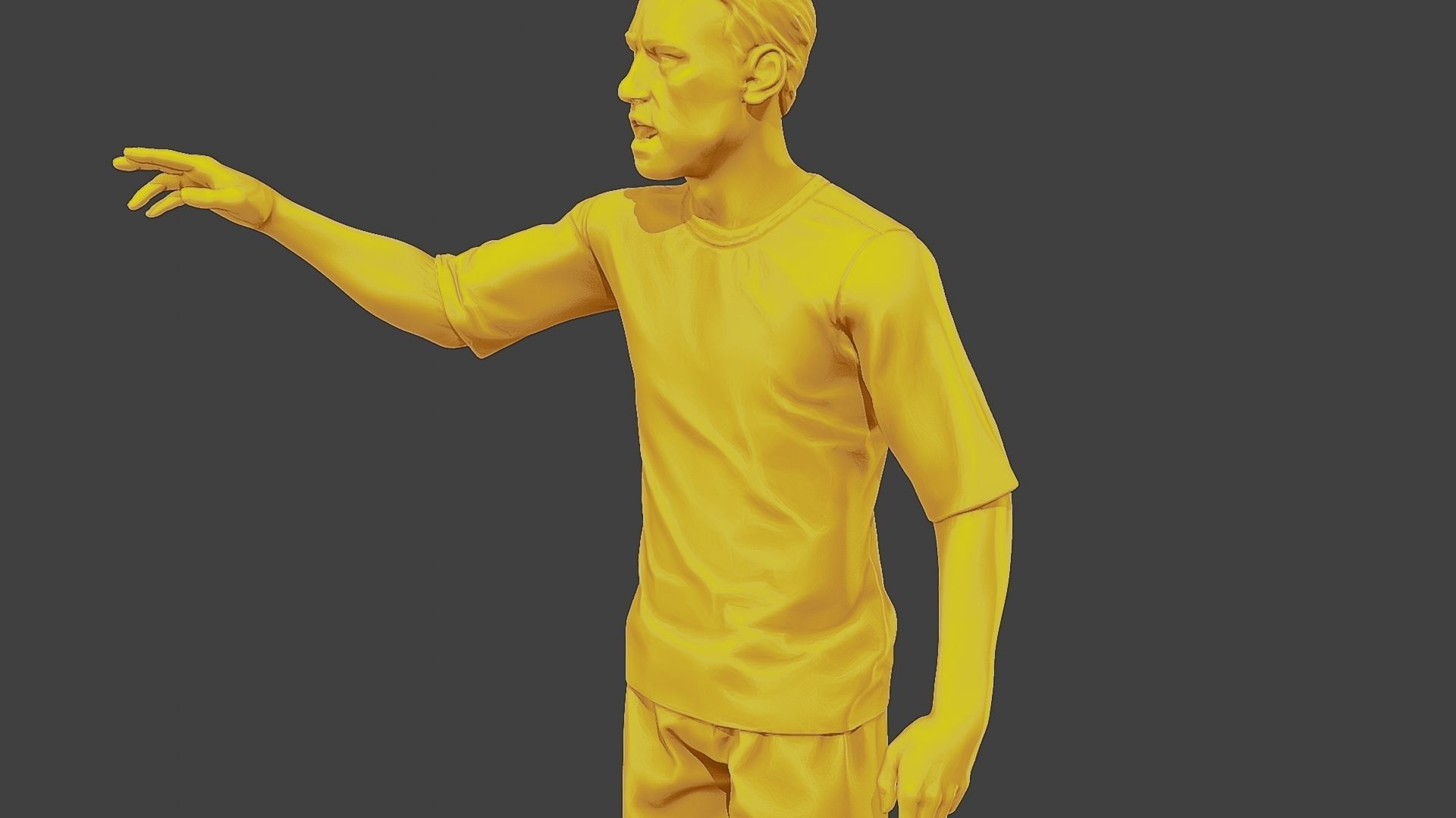 Soccer Player SP 019 3D print model_18