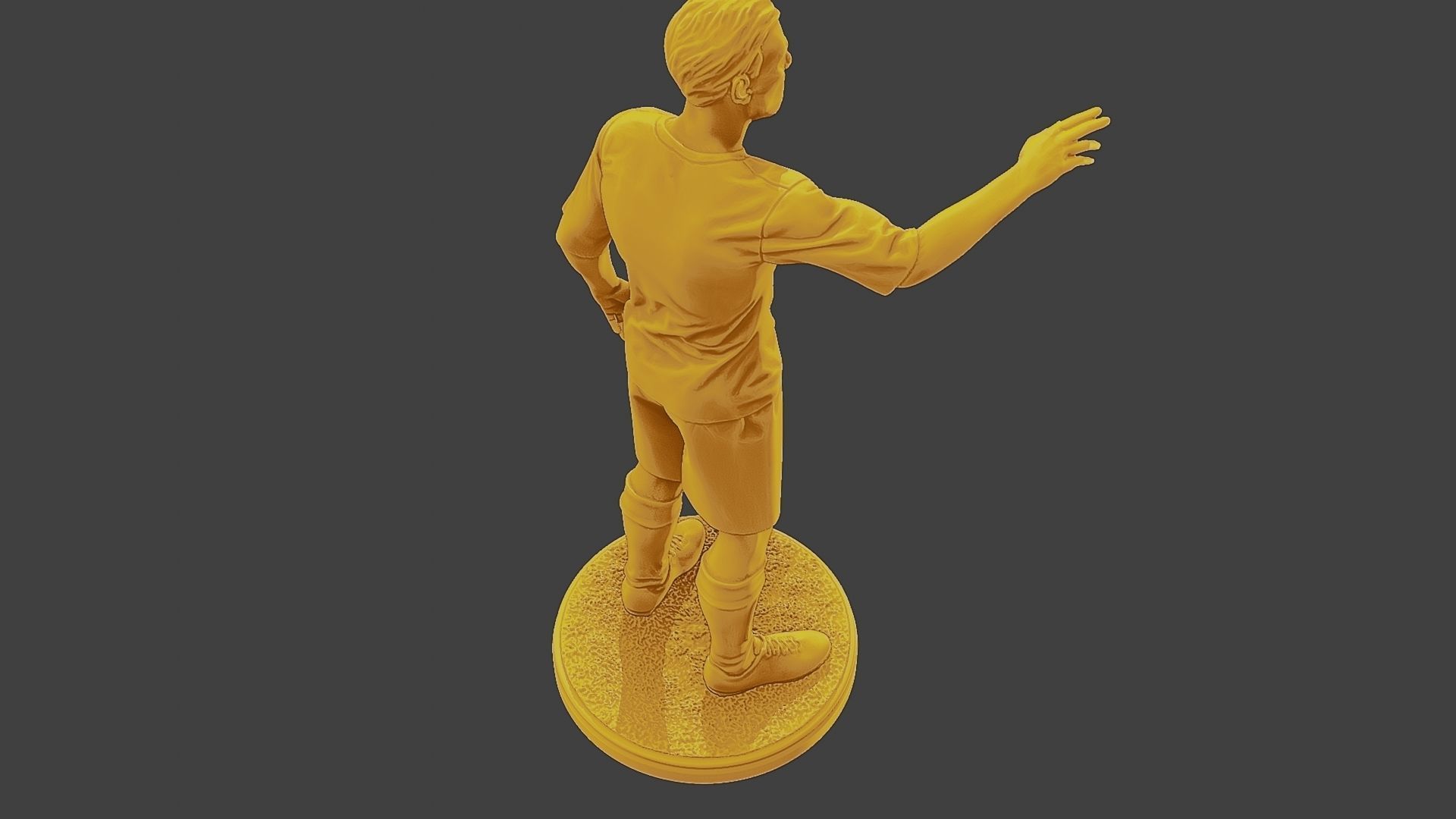 Soccer Player SP 019 3D print model_22