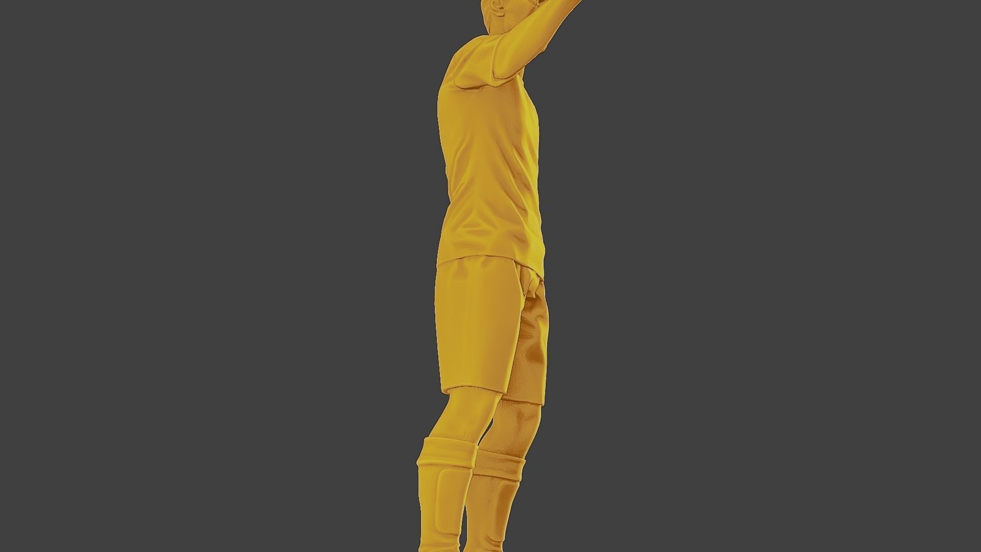 Soccer Player SP 019 3D print model_29