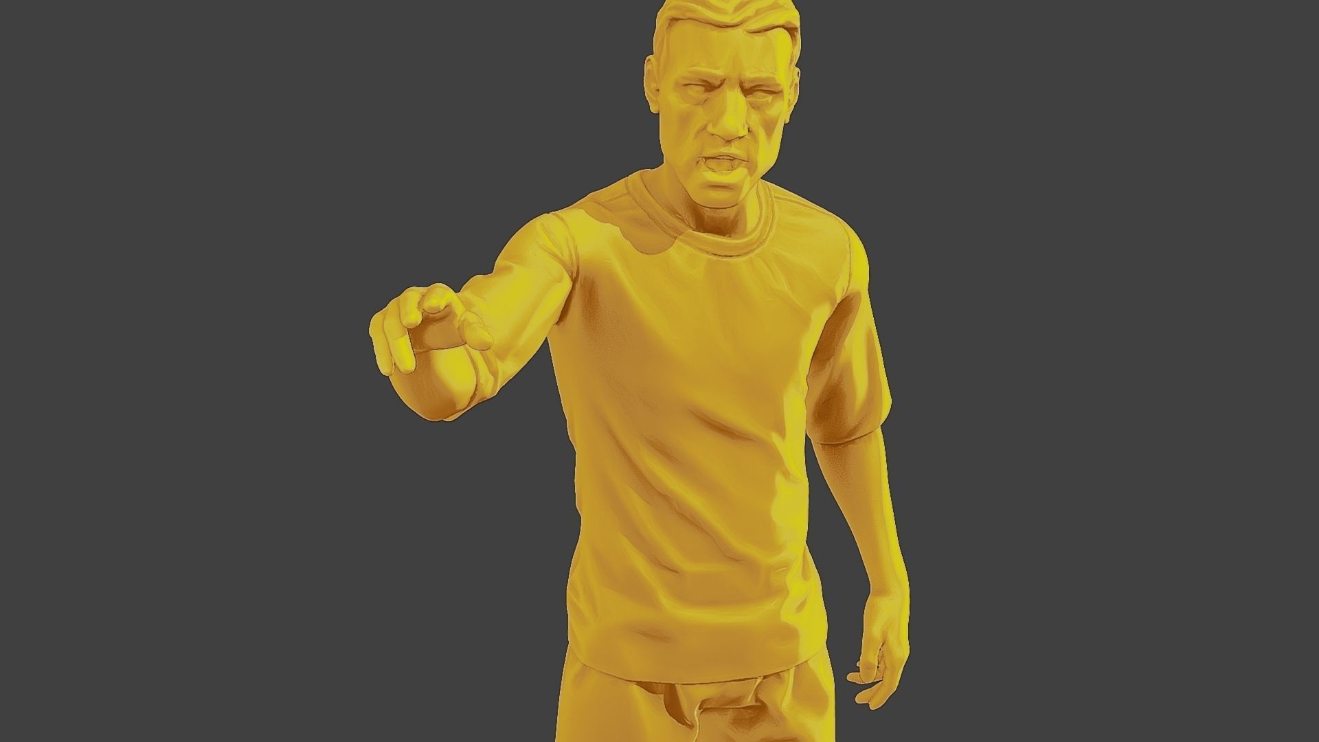 Soccer Player SP 019 3D print model_19