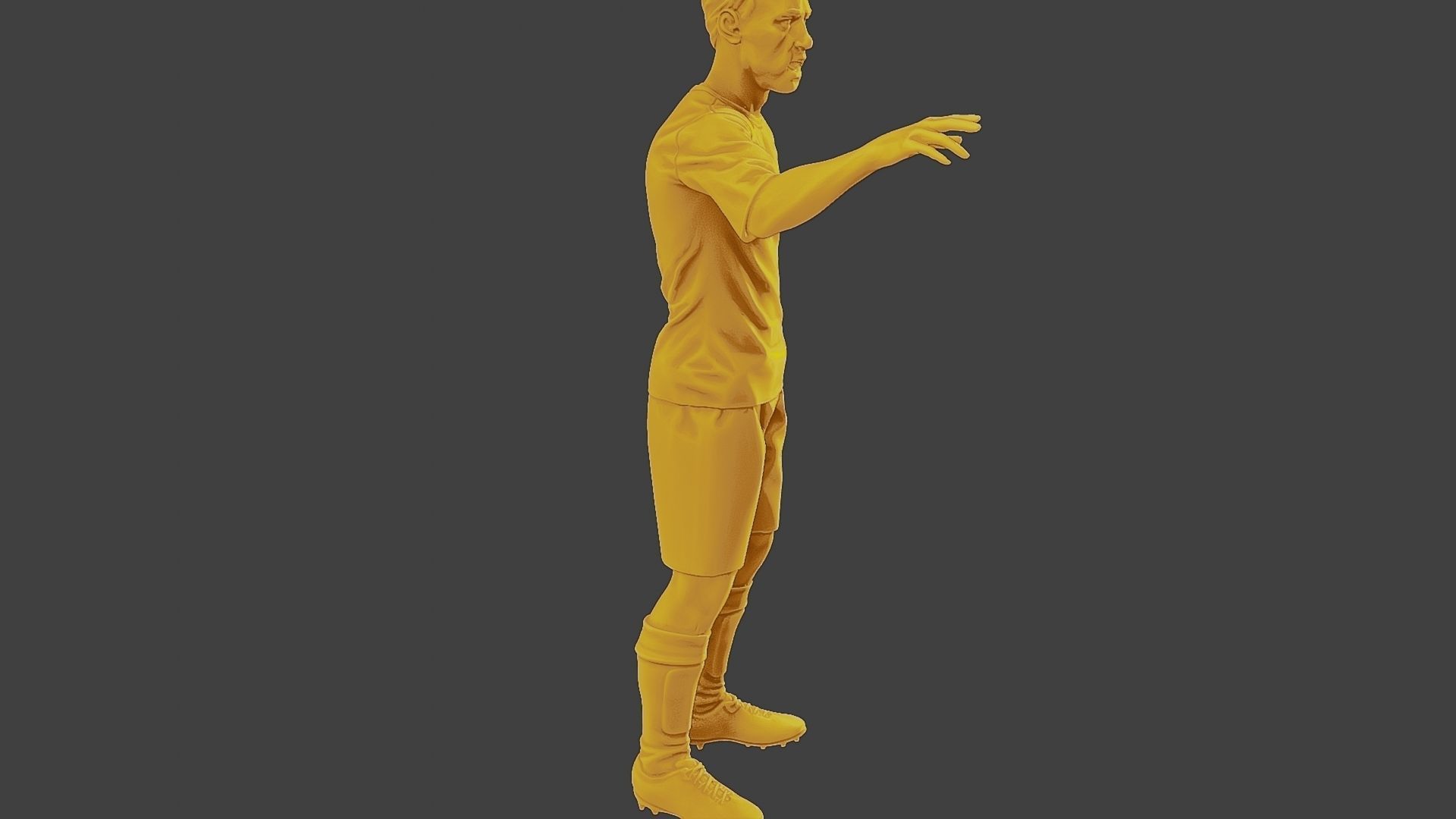 Soccer Player SP 019 3D print model_30