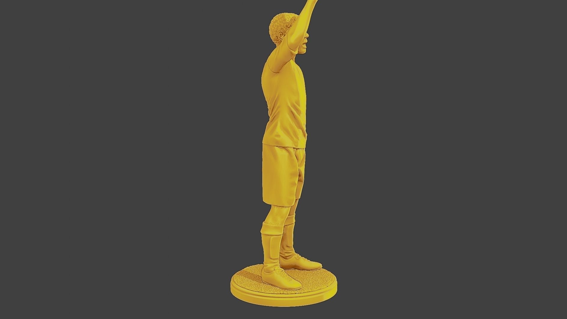 Soccer Player SP 020 3D print model_9