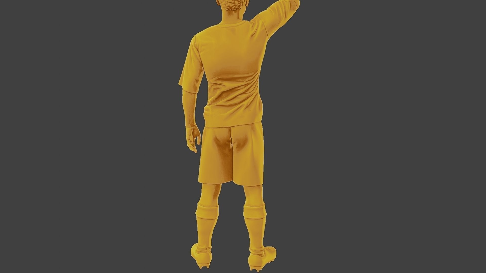 Soccer Player SP 020 3D print model_25