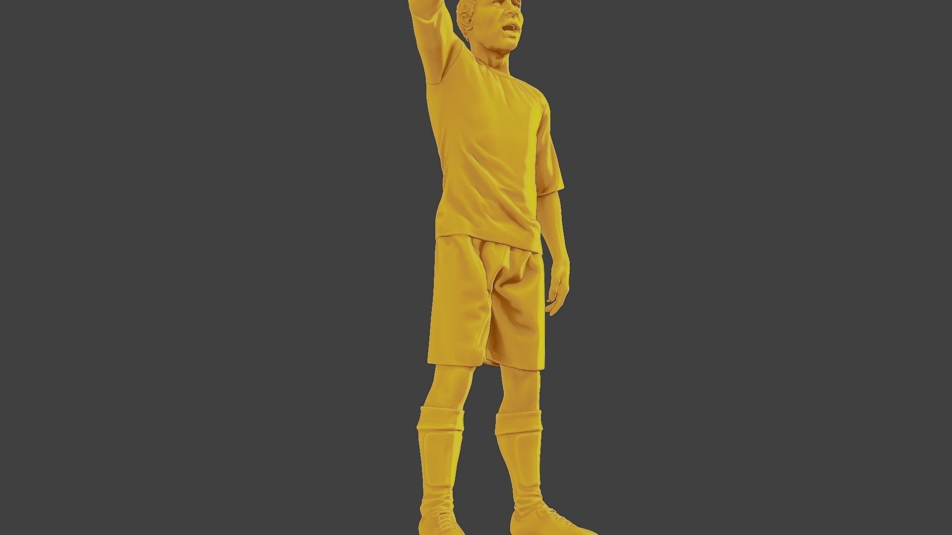 Soccer Player SP 020 3D print model_13
