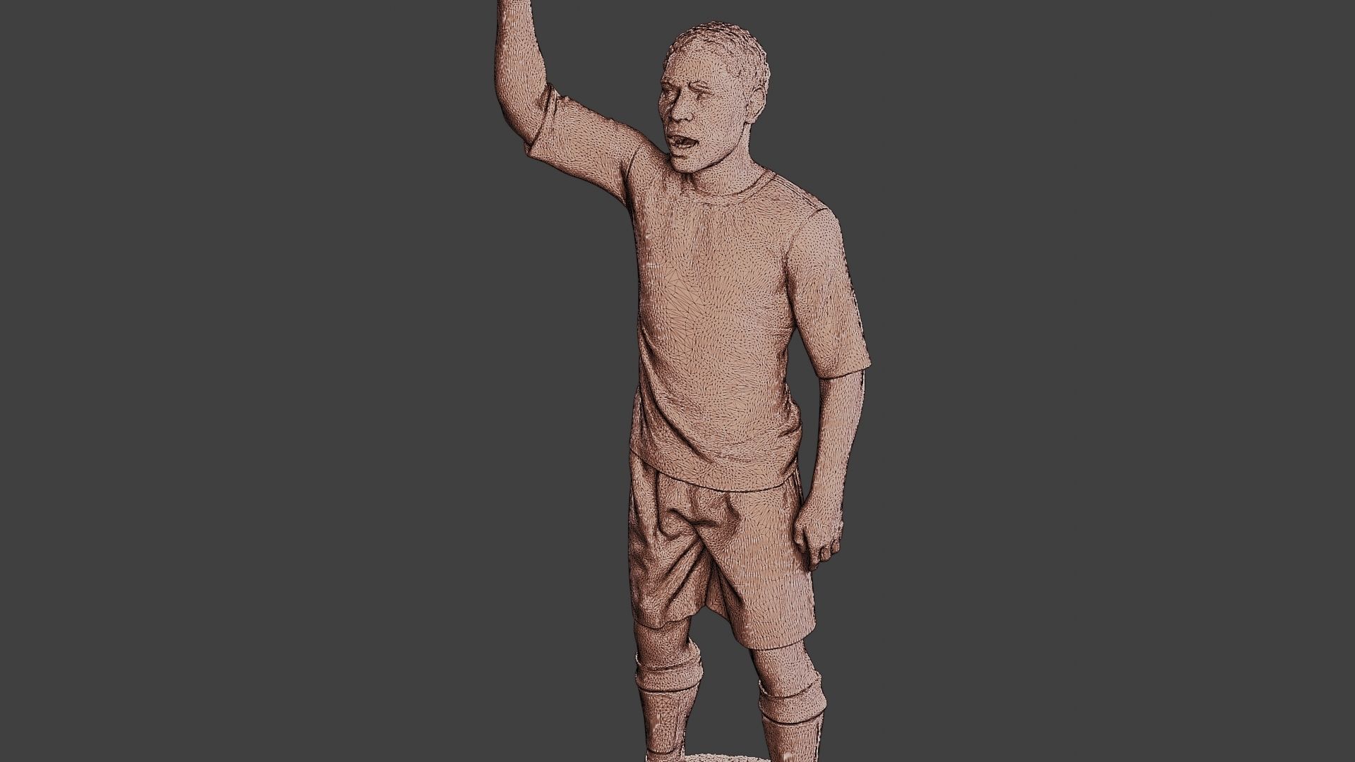 Soccer Player SP 020 3D print model_12
