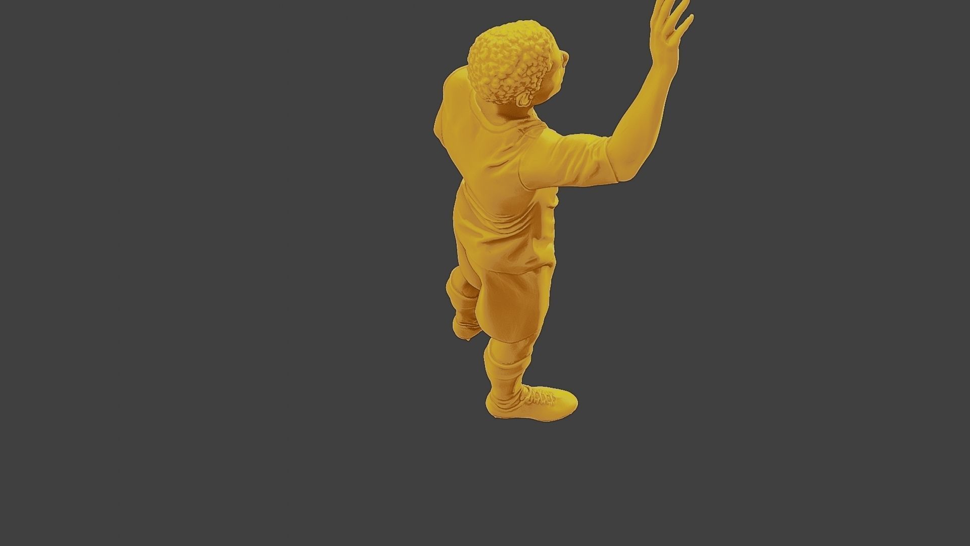 Soccer Player SP 020 3D print model_23