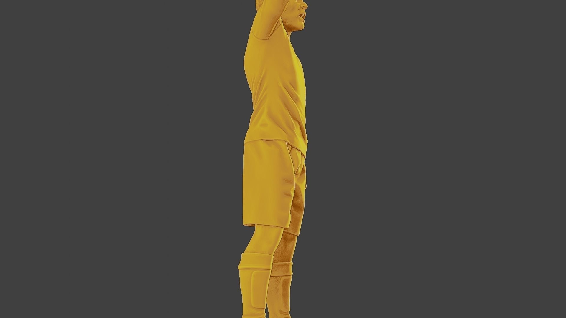 Soccer Player SP 020 3D print model_29