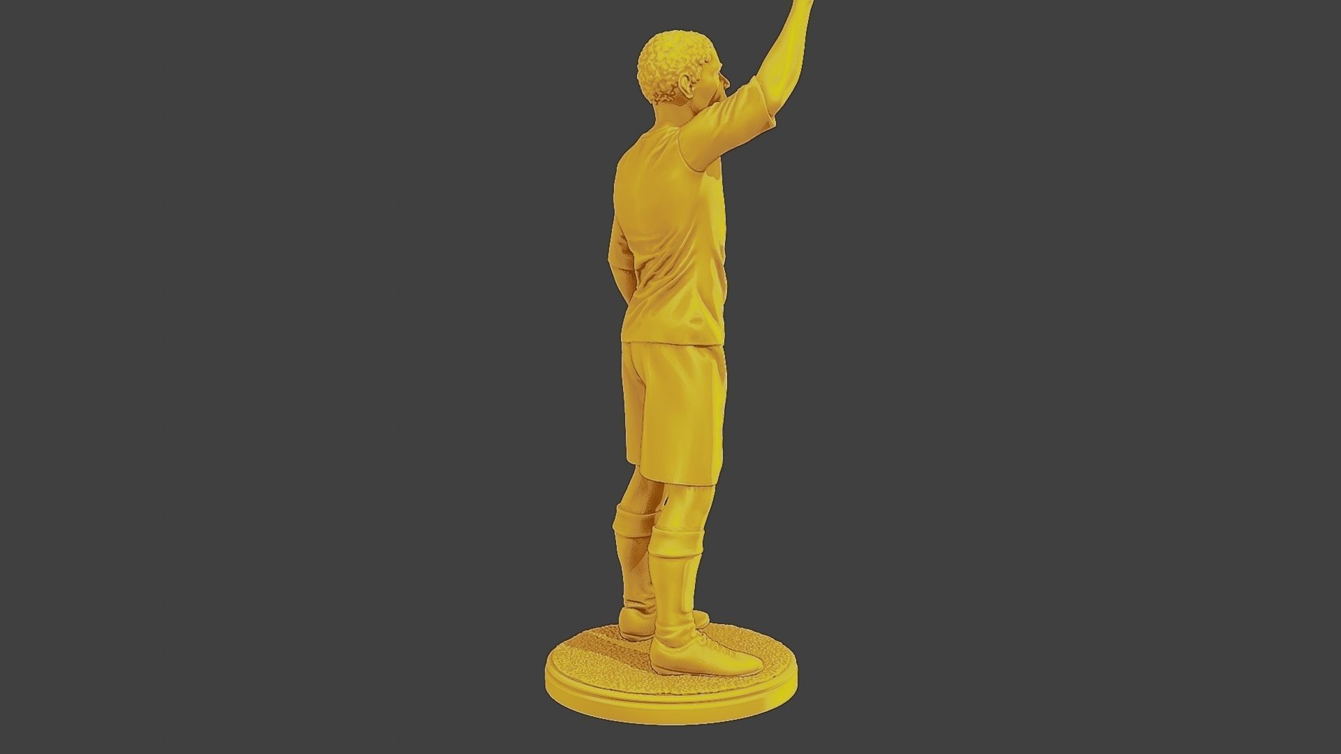 Soccer Player SP 020 3D print model_8