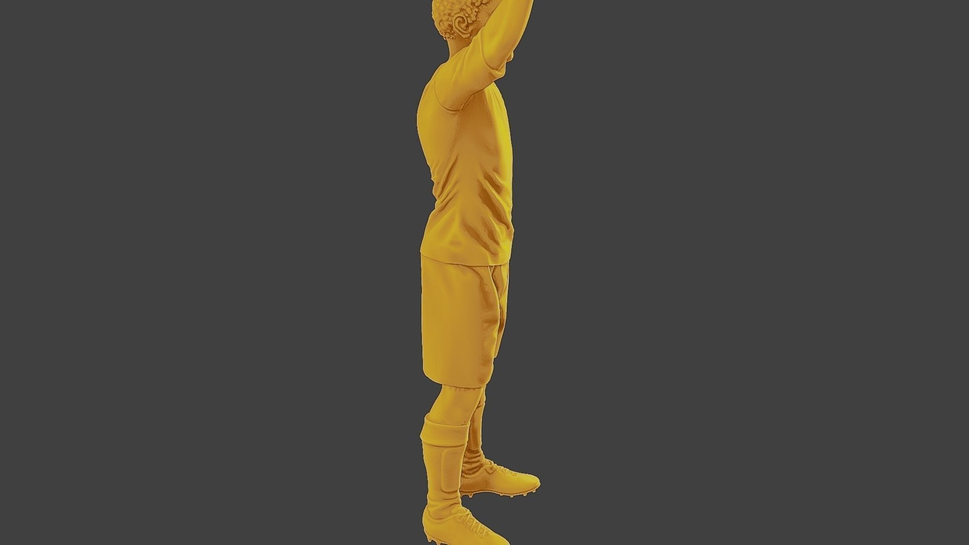 Soccer Player SP 020 3D print model_30