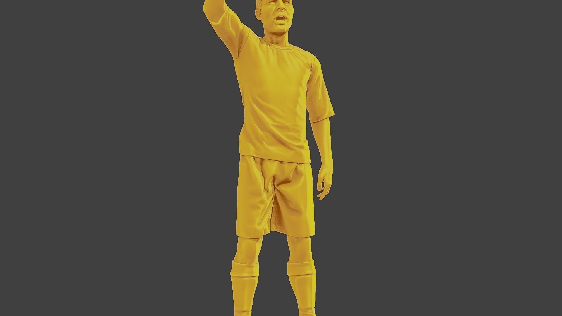 Soccer Player SP 020 3D print model_28
