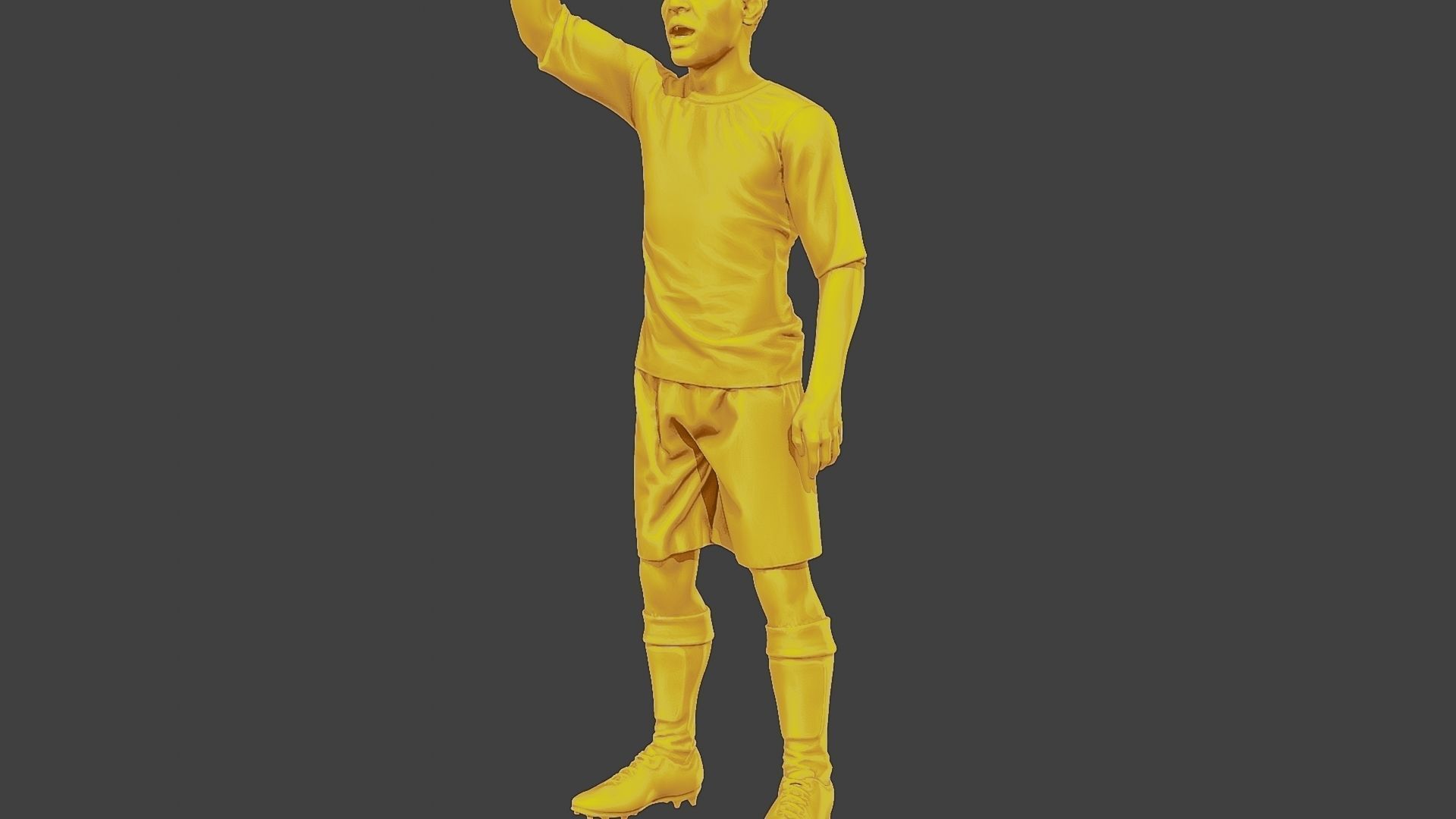 Soccer Player SP 020 3D print model_27