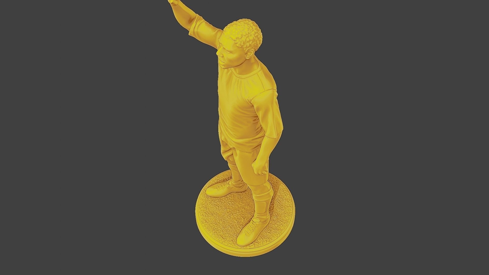 Soccer Player SP 020 3D print model_15