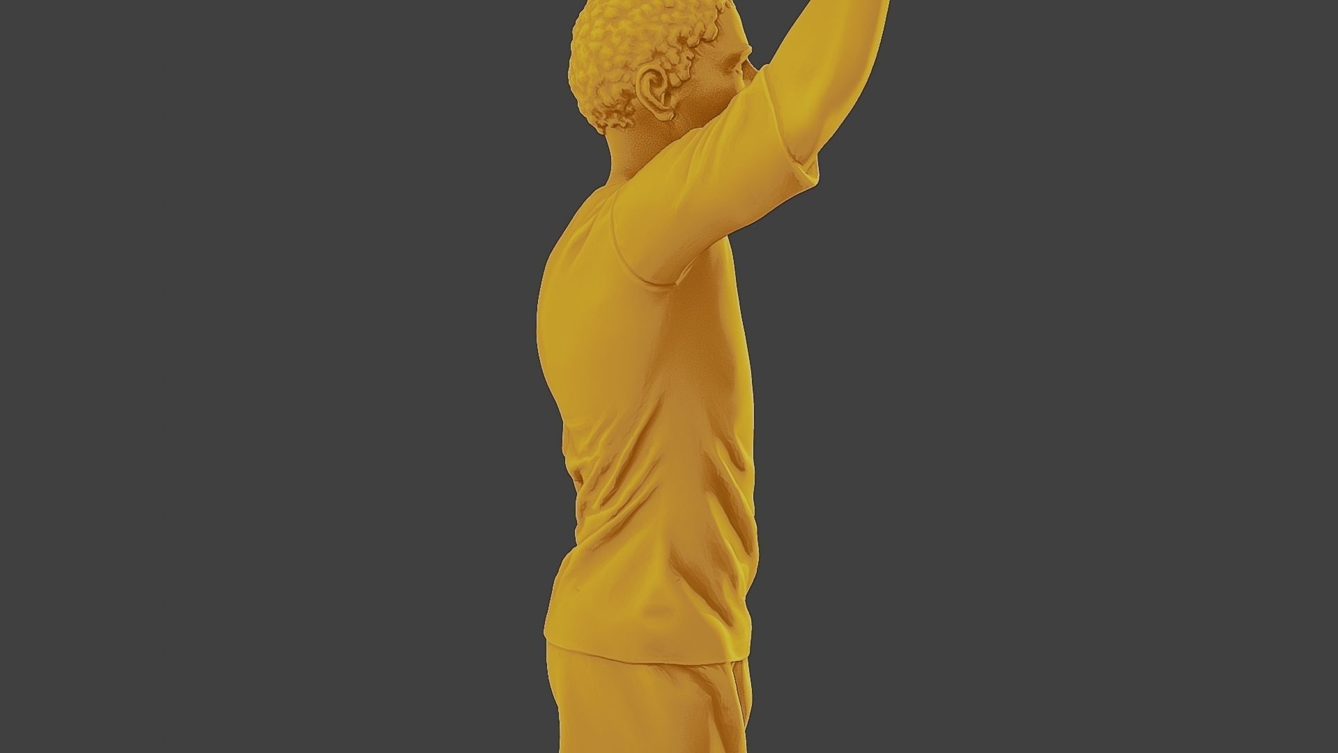Soccer Player SP 020 3D print model_20