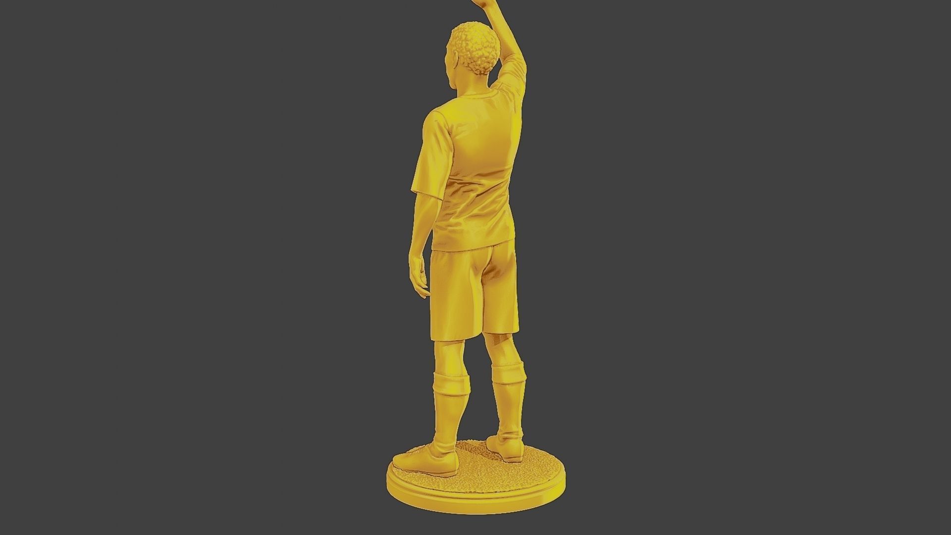Soccer Player SP 020 3D print model_5
