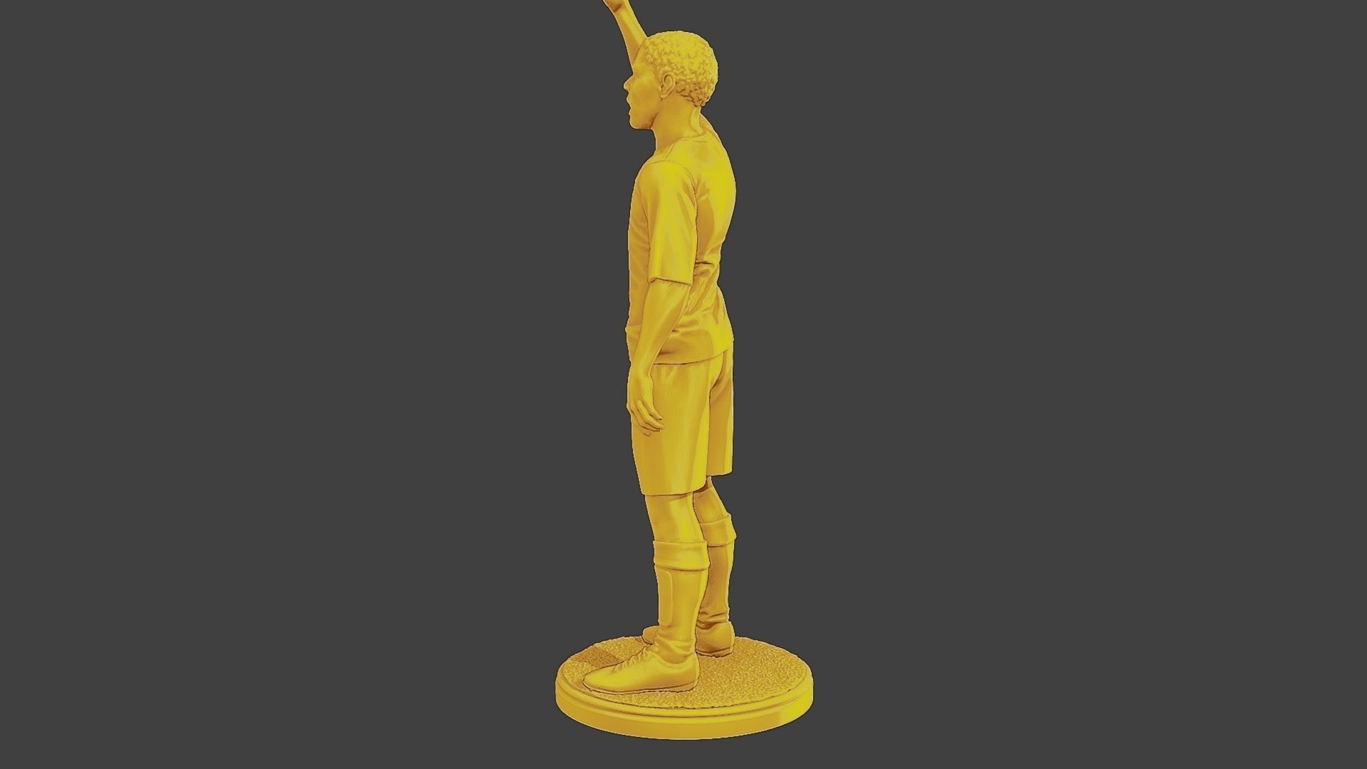 Soccer Player SP 020 3D print model_4