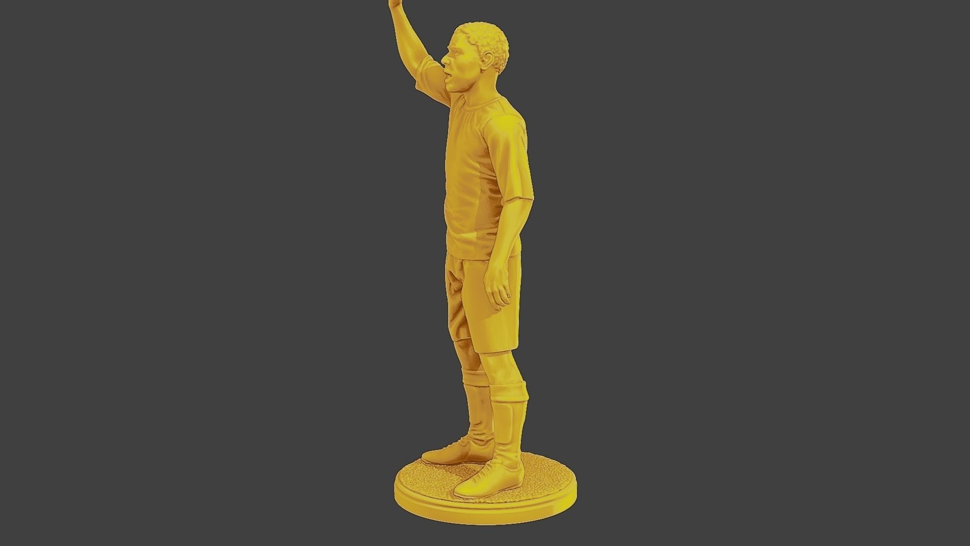 Soccer Player SP 020 3D print model_3