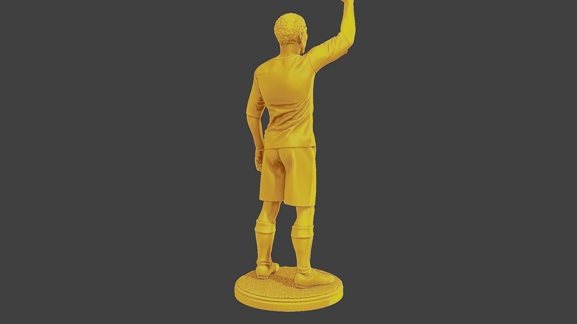 Soccer Player SP 020 3D print model_7