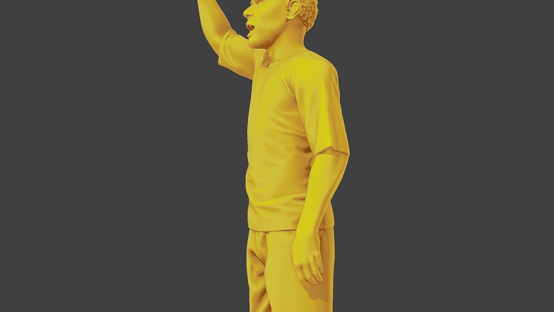 Soccer Player SP 020 3D print model_17
