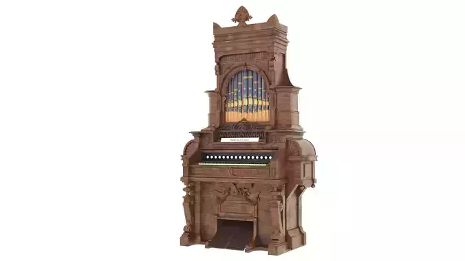 Estey Boudoir Organ with pipe top