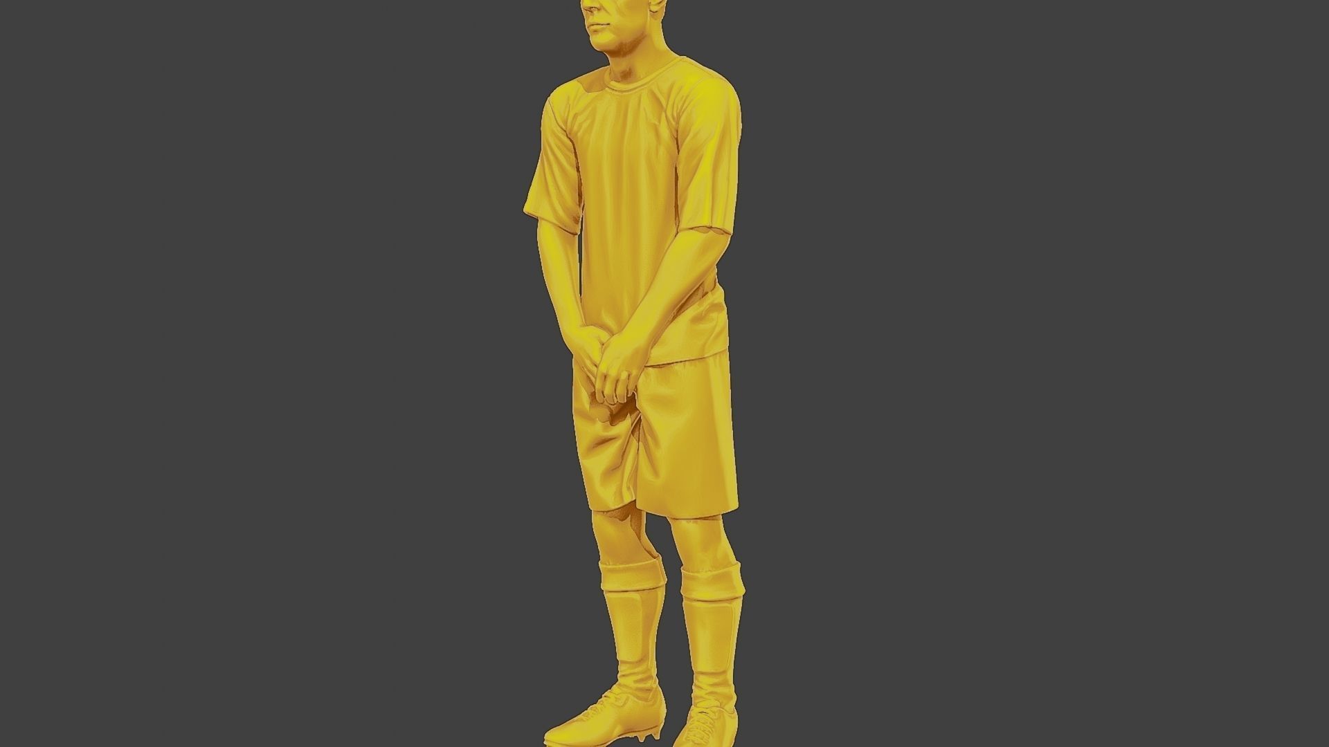 Soccer Player SP 021 3D print model_27