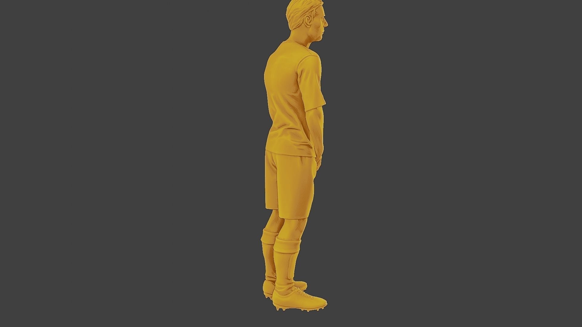 Soccer Player SP 021 3D print model_31