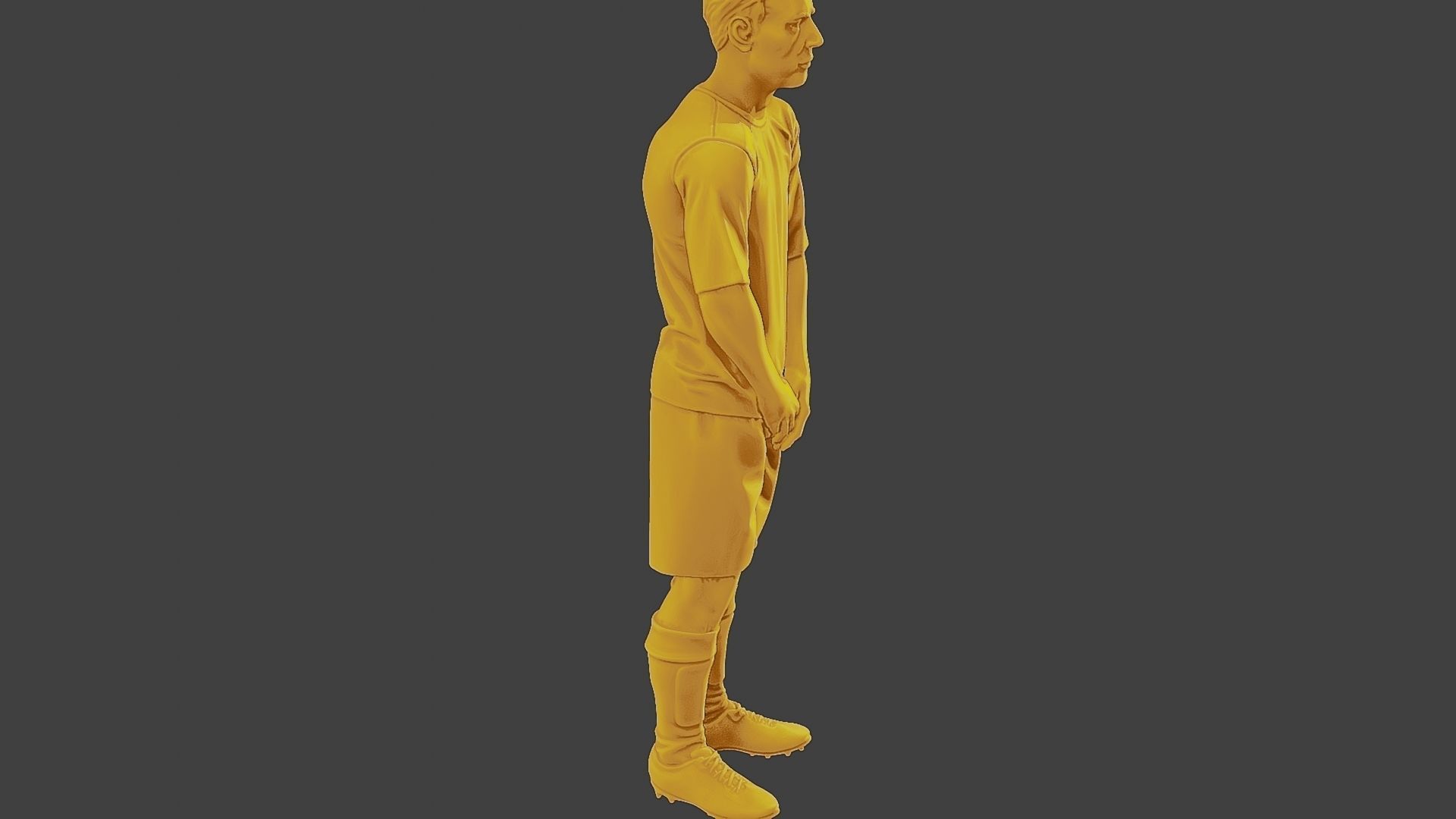 Soccer Player SP 021 3D print model_30