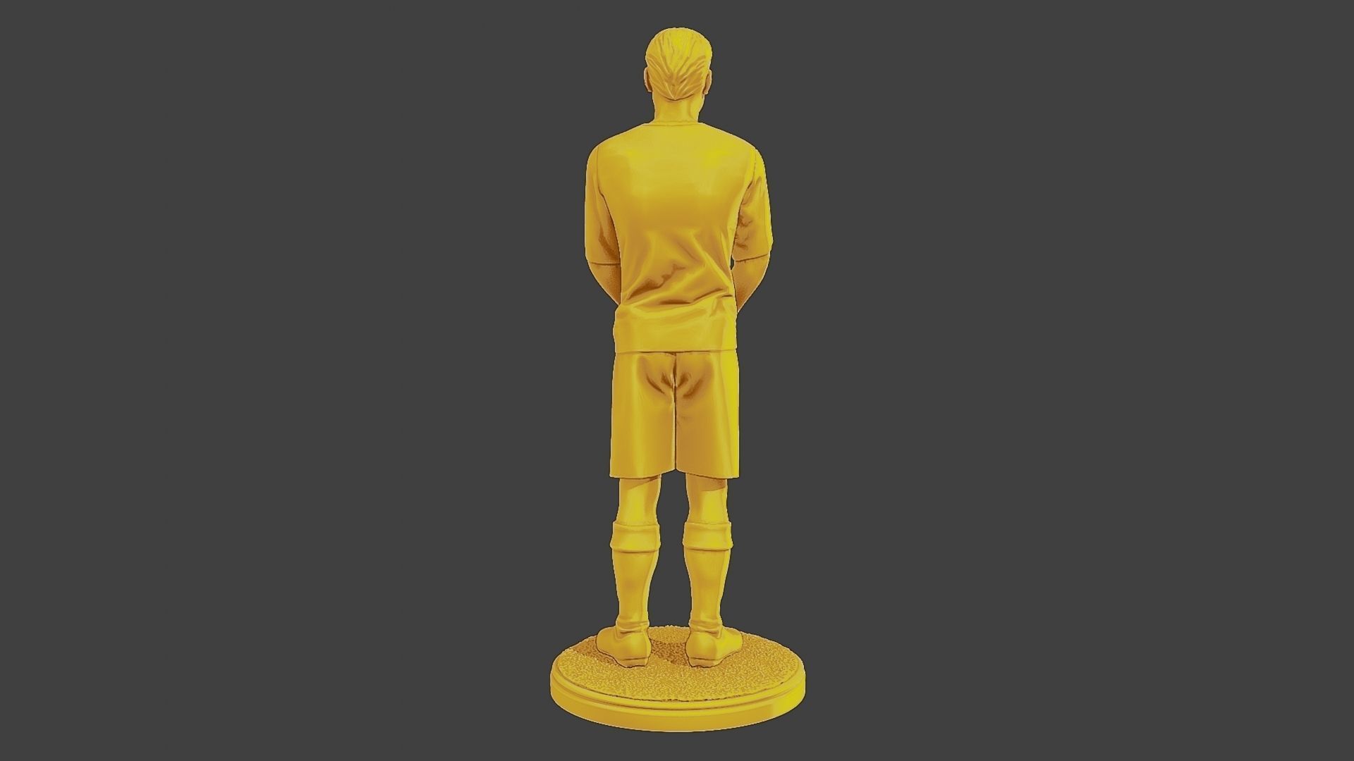 Soccer Player SP 021 3D print model_6