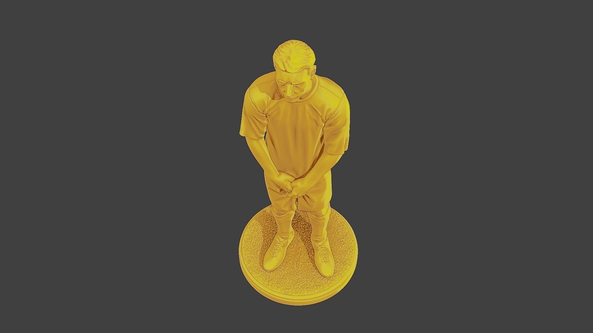 Soccer Player SP 021 3D print model_14