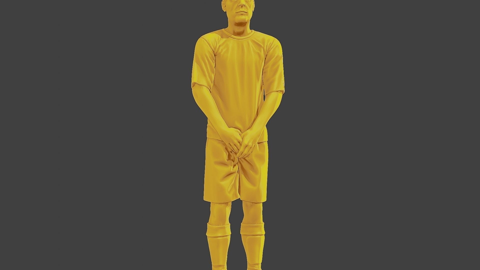 Soccer Player SP 021 3D print model_28