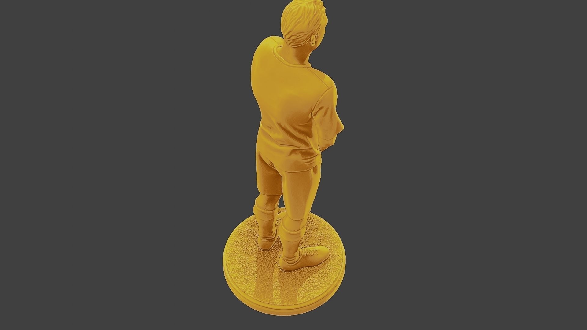 Soccer Player SP 021 3D print model_22