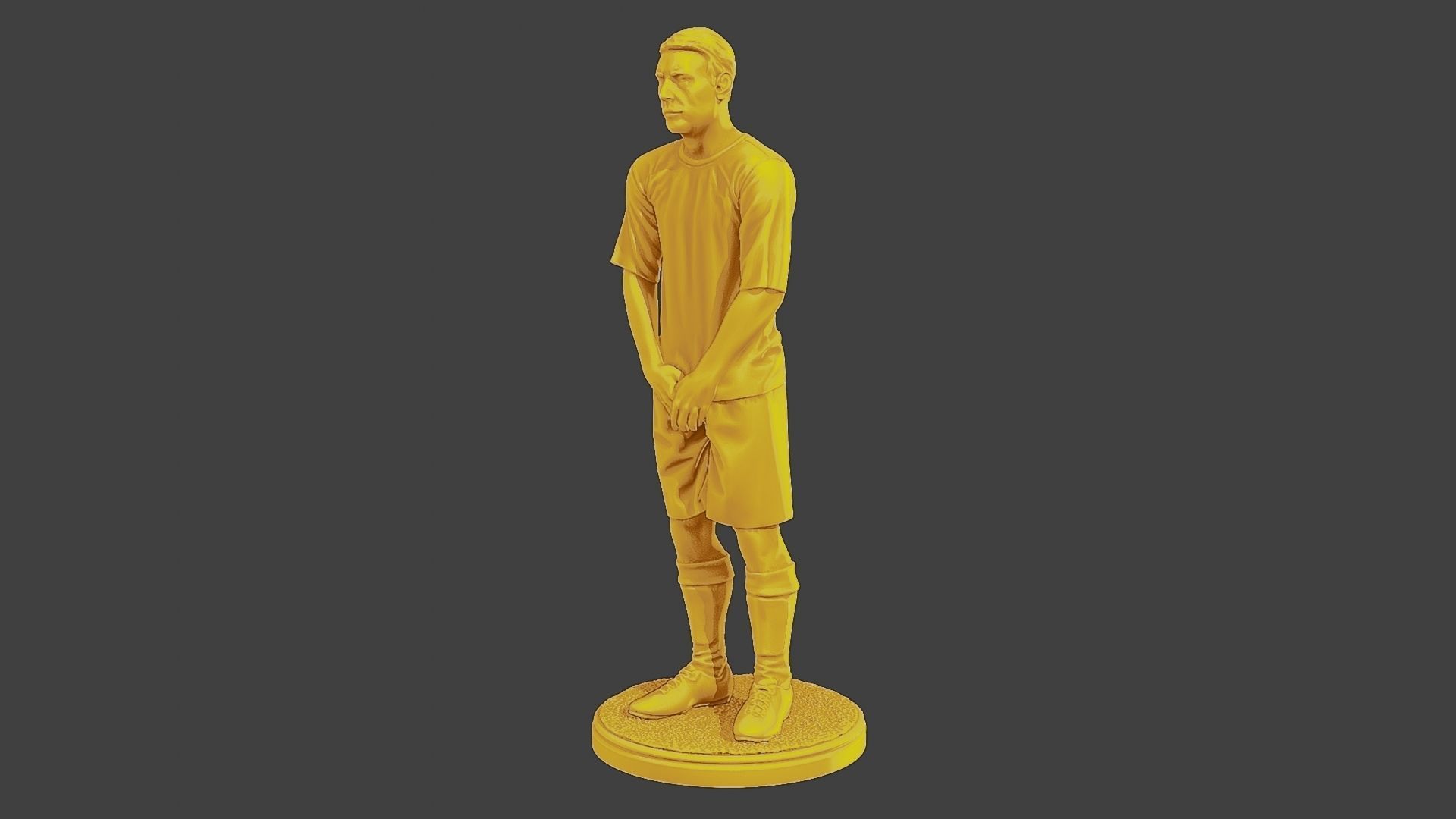 Soccer Player SP 021 3D print model_2