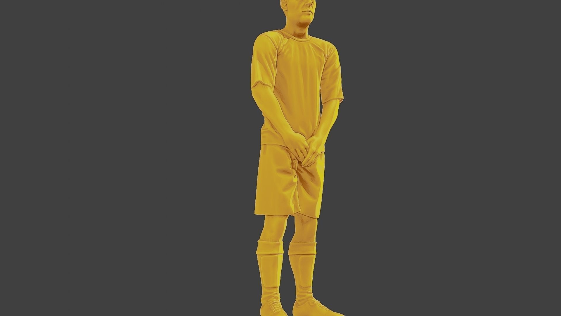 Soccer Player SP 021 3D print model_13