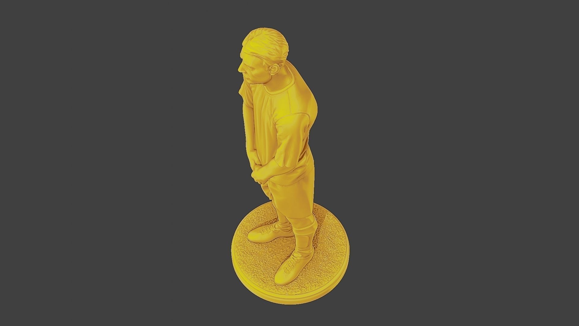 Soccer Player SP 021 3D print model_15