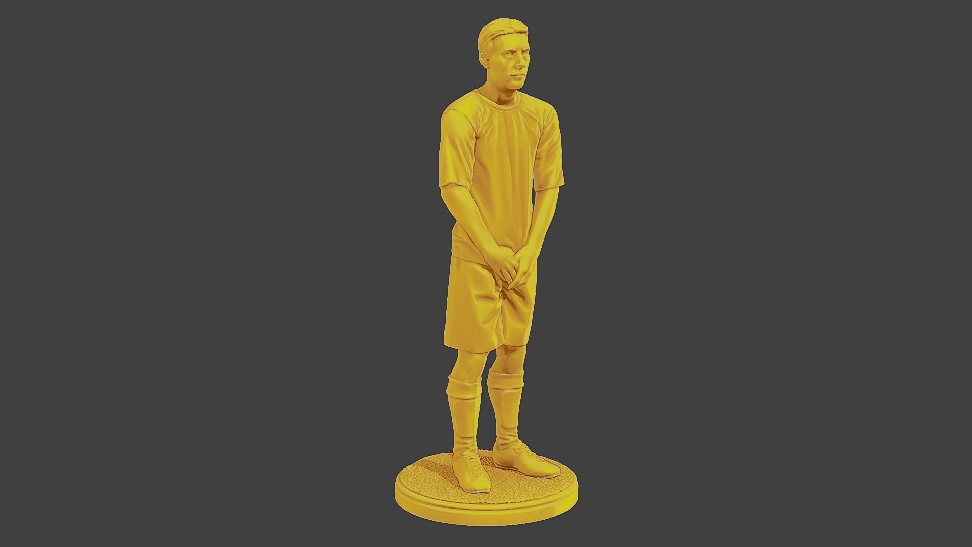 Soccer Player SP 021 3D print model_10