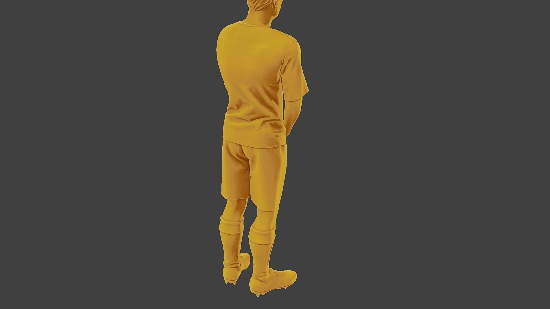 Soccer Player SP 021 3D print model_24