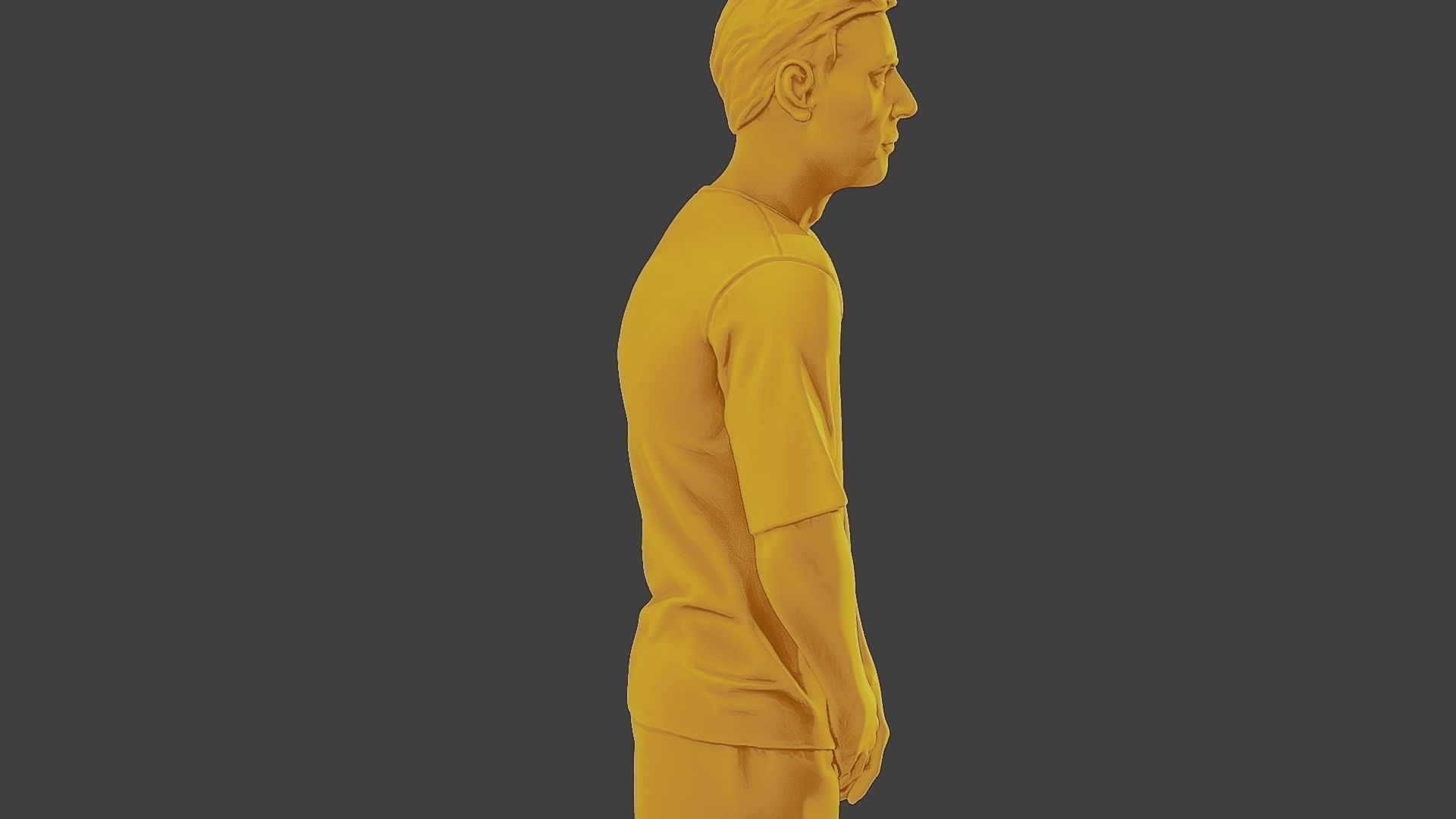 Soccer Player SP 021 3D print model_20
