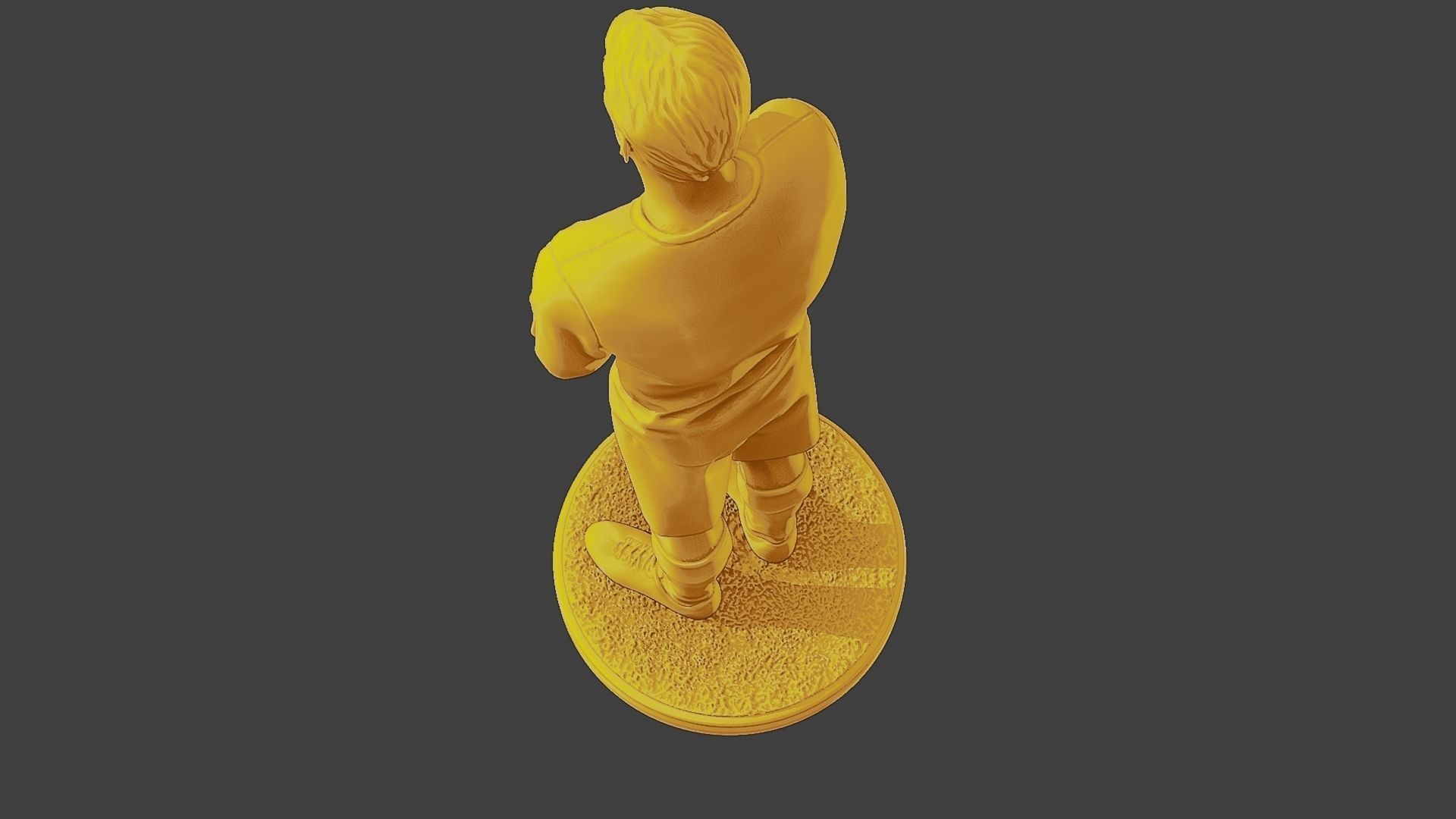 Soccer Player SP 021 3D print model_16