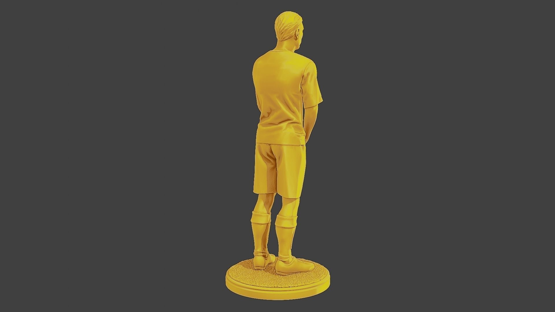 Soccer Player SP 021 3D print model_7