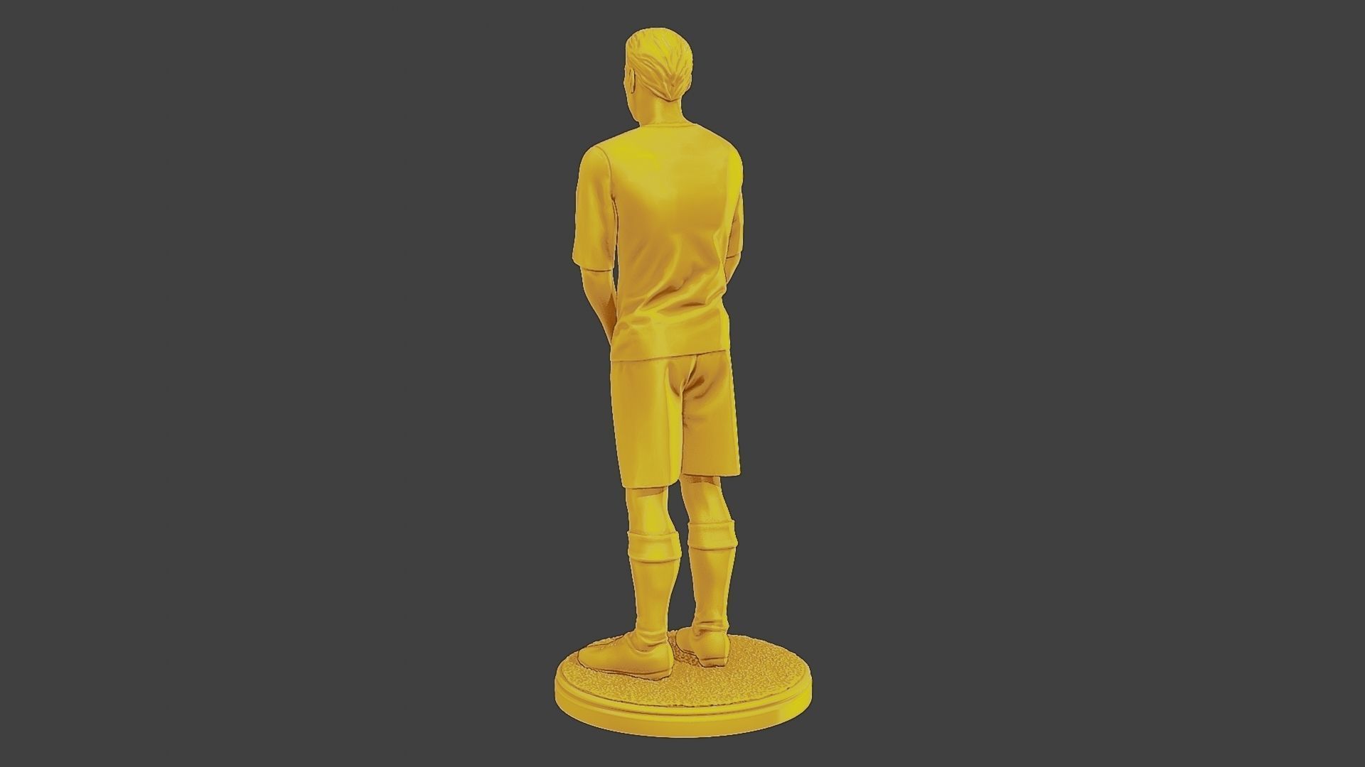 Soccer Player SP 021 3D print model_5