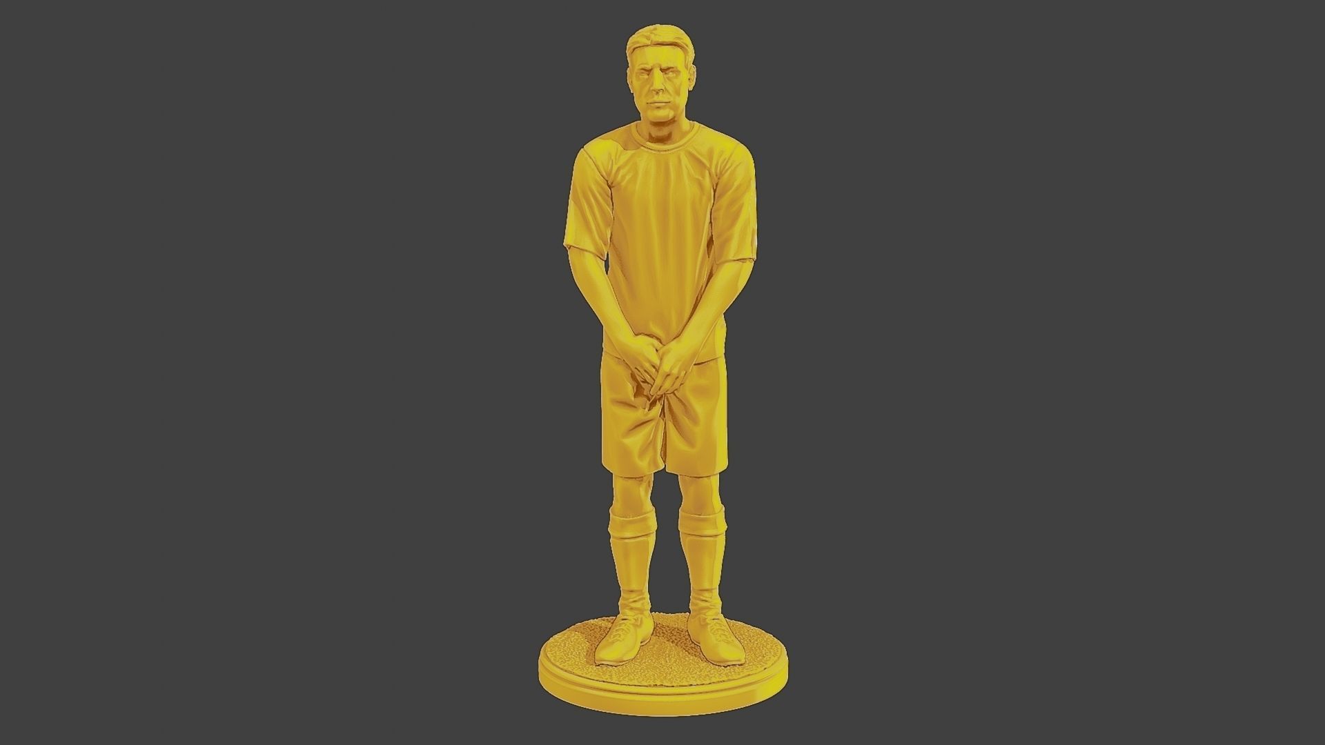 Soccer Player SP 021 3D print model_11