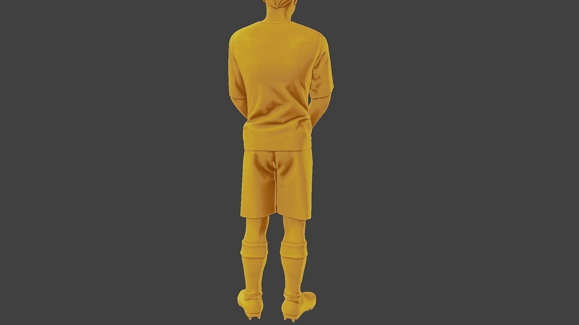 Soccer Player SP 021 3D print model_25