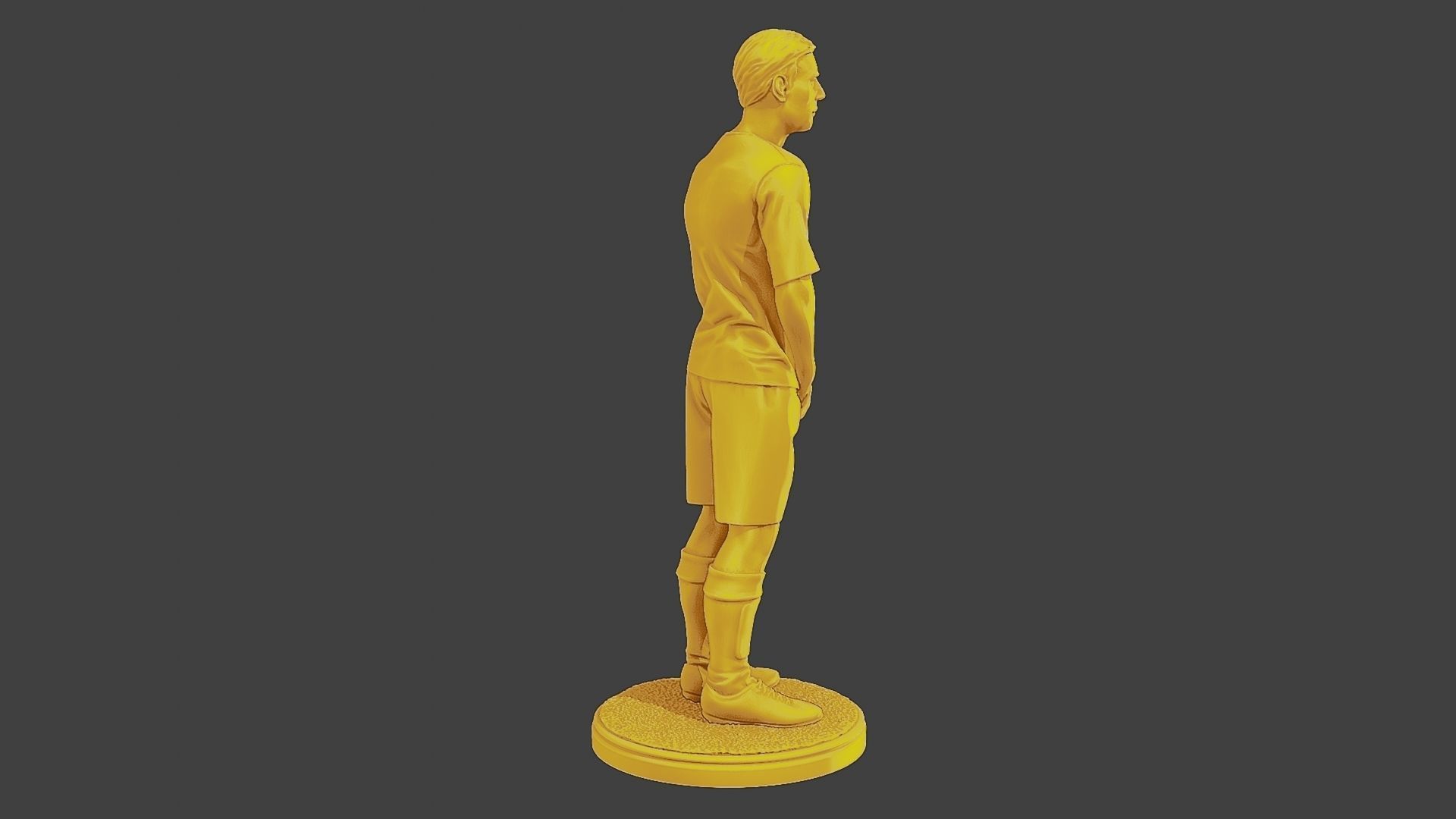 Soccer Player SP 021 3D print model_8