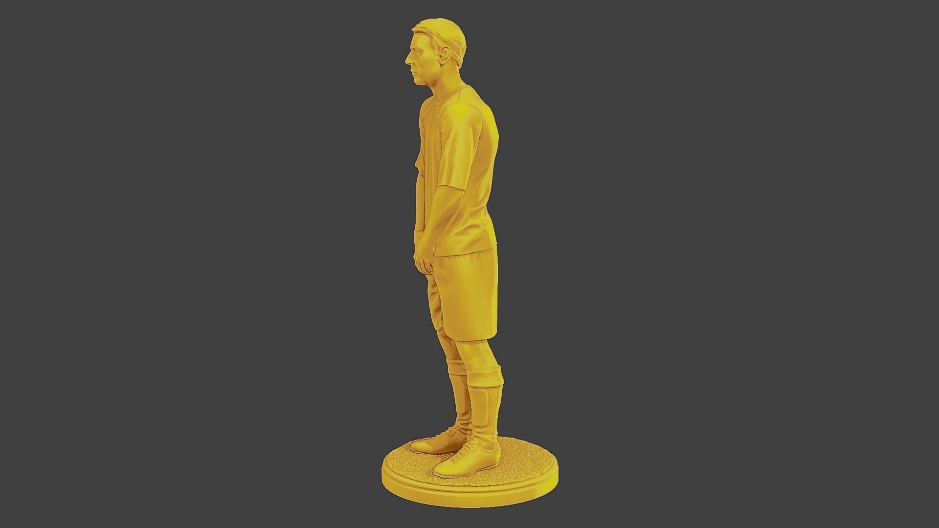 Soccer Player SP 021 3D print model_3